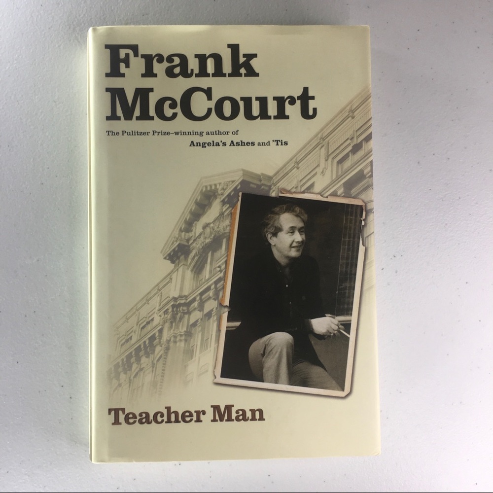 Signed Frank McCourt “Teacher Man”